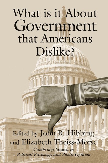 What Is it about Government that Americans Dislike? 1