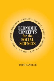 bokomslag Economic Concepts for the Social Sciences