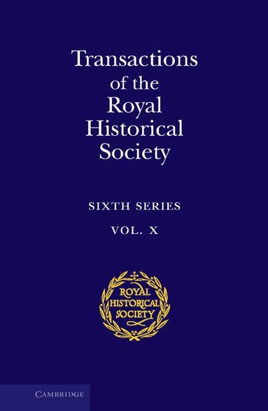 Royal Historical Society, Royal Historical Society - Transactions of the Royal Historical Society: Volume 10, Inbunden