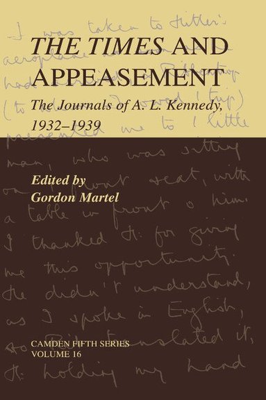 Gordon Martel - The Times and Appeasement, Inbunden