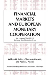 bokomslag Financial Markets and European Monetary Cooperation
