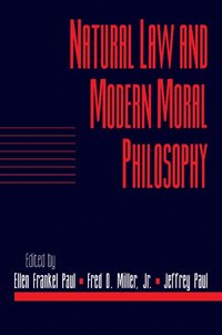 bokomslag Natural Law and Modern Moral Philosophy: Volume 18, Social Philosophy and Policy, Part 1