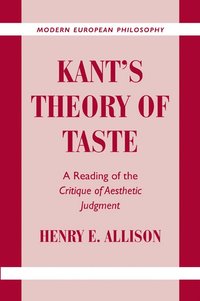 bokomslag Kant's Theory of Taste