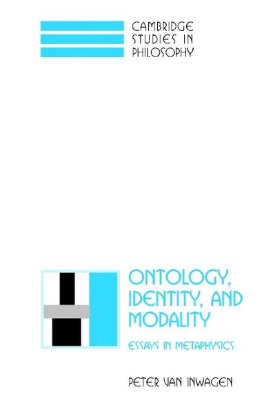 Peter van Inwagen, Ernest Sosa - Ontology, Identity, and Modality, Häftad