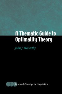 bokomslag A Thematic Guide to Optimality Theory