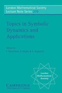 bokomslag Topics in Symbolic Dynamics and Applications