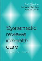 Systematic Reviews in Health Care