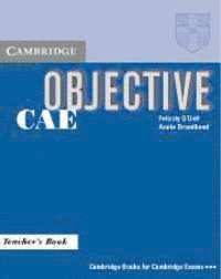 bokomslag Objective CAE Teacher's Book