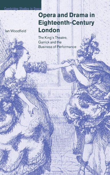 Ian Woodfield, Arthur Groos, Tim Carter - Opera and Drama in Eighteenth-Century London, Inbunden