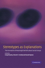 Stereotypes as Explanations 1