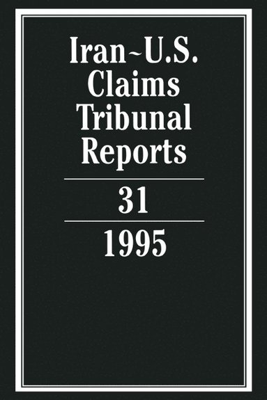 bokomslag Iran-U.S. Claims Tribunal Reports