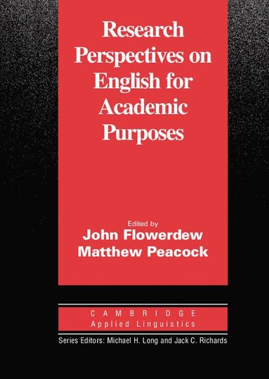 bokomslag Research Perspectives on English for Academic Purposes