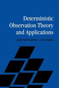 bokomslag Deterministic Observation Theory and Applications