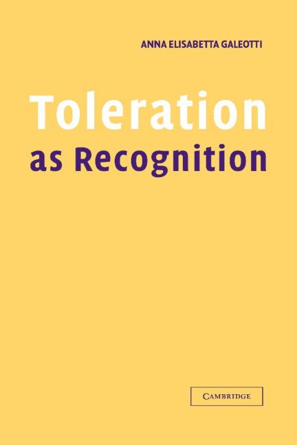 Toleration as Recognition 1