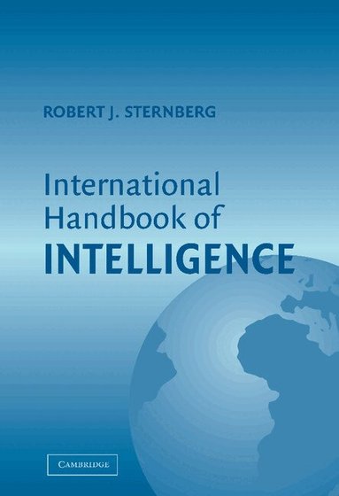 Robert J. Sternberg - International Handbook of Intelligence, Inbunden