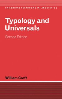 bokomslag Typology and Universals