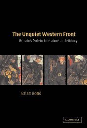 Brian Bond, Brian (King's College London) Bond - Unquiet Western Front, Inbunden