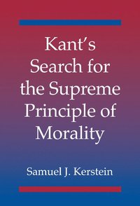 bokomslag Kant's Search for the Supreme Principle of             Morality
