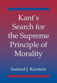 bokomslag Kant's Search for the Supreme Principle of Morality