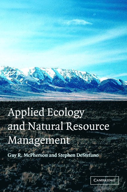 Applied Ecology and Natural Resource Management 1