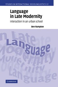 bokomslag Language in Late Modernity