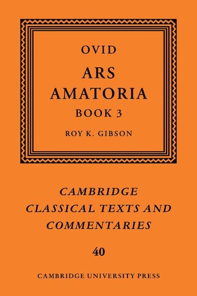 bokomslag Ovid: Ars Amatoria, Book III