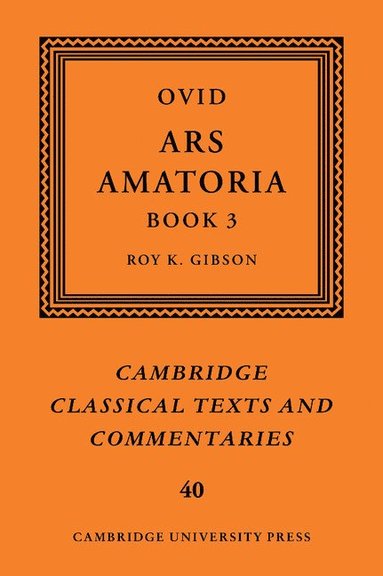 bokomslag Ovid: Ars Amatoria, Book III