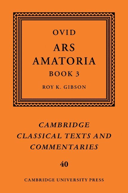 Ovid: Ars Amatoria, Book III