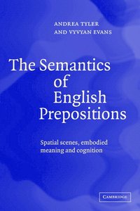 bokomslag The Semantics of English Prepositions
