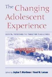 bokomslag Changing Adolescent Experience