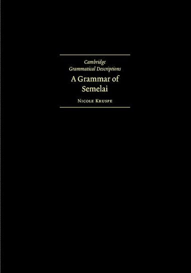 bokomslag A Grammar of Semelai