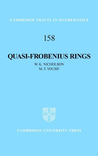 bokomslag Quasi-Frobenius Rings