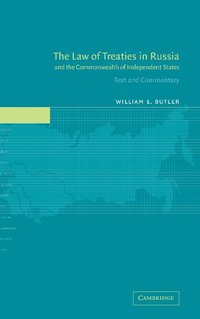 bokomslag The Law of Treaties in Russia and the Commonwealth of Independent States