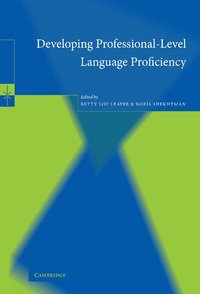 bokomslag Developing Professional-Level Language Proficiency