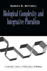 Biological Complexity and Integrative Pluralism 1