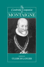 bokomslag The Cambridge Companion to Montaigne