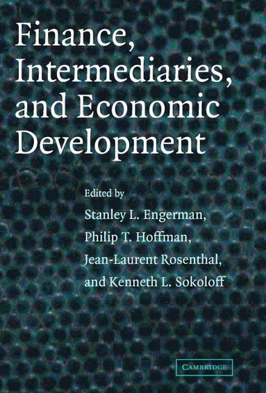 bokomslag Finance, Intermediaries, and Economic Development