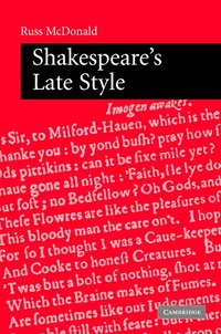 bokomslag Shakespeare's Late Style