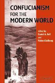 Daniel A. Bell, Hahm Chaibong - Confucianism for the Modern World, Inbunden