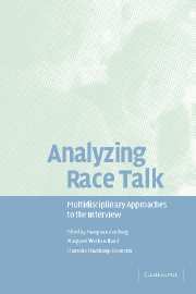 Analyzing Race Talk 1