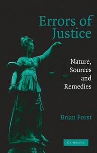 bokomslag Errors of Justice: Nature, Sources and Remedies