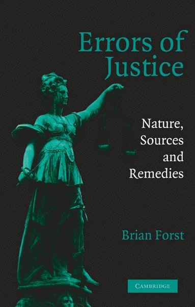 bokomslag Errors of Justice: Nature, Sources and Remedies