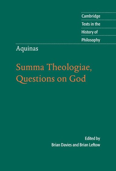 bokomslag Aquinas: Summa Theologiae, Questions on God