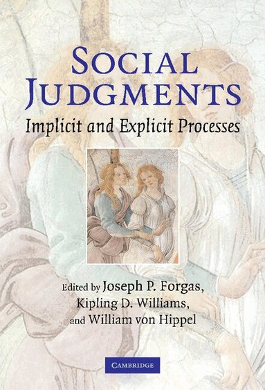 Joseph P. Forgas, Kipling D. Williams, William Von Hippel - Social Judgments, Inbunden