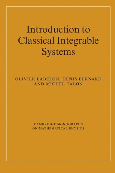 bokomslag Introduction to Classical Integrable Systems