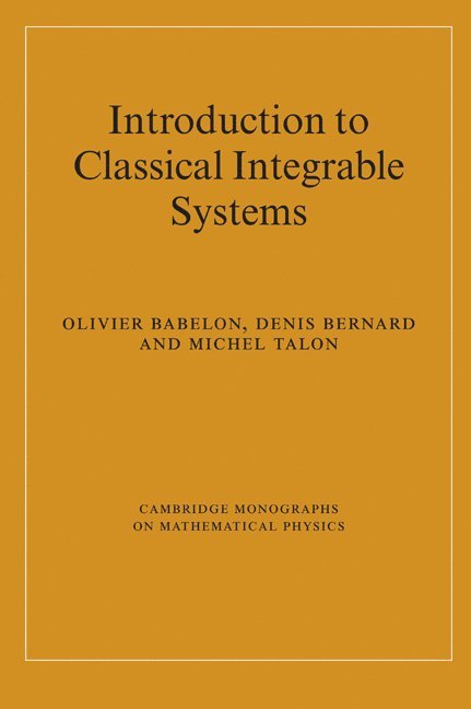 Introduction to Classical Integrable Systems 1