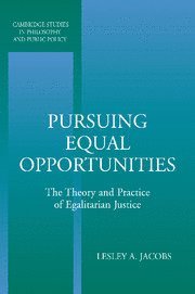 Pursuing Equal Opportunities 1