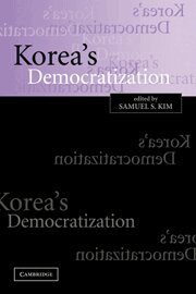 Samuel S. Kim - Korea's Democratization, Inbunden