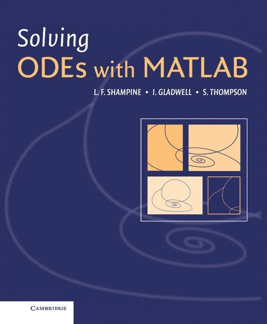 Solving ODEs with MATLAB 1