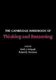 Keith James Holyoak, Robert Morrison - The Cambridge Handbook of Thinking and Reasoning, Inbunden